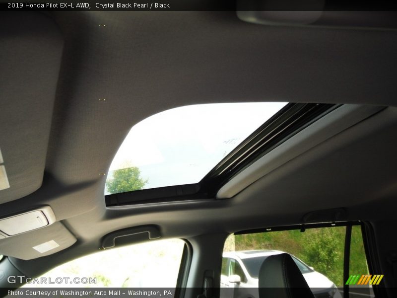 Crystal Black Pearl / Black 2019 Honda Pilot EX-L AWD