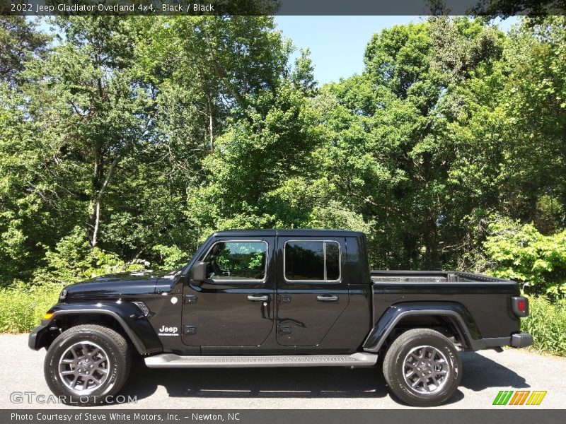 Black / Black 2022 Jeep Gladiator Overland 4x4