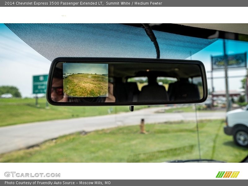 Summit White / Medium Pewter 2014 Chevrolet Express 3500 Passenger Extended LT