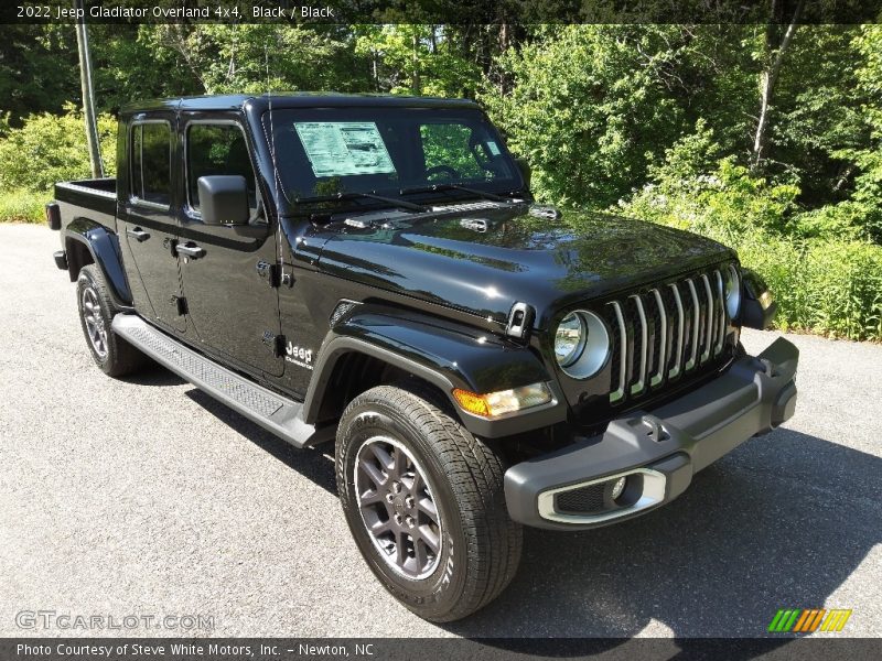 Black / Black 2022 Jeep Gladiator Overland 4x4