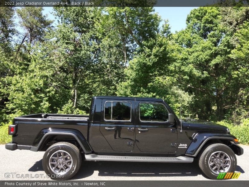 Black / Black 2022 Jeep Gladiator Overland 4x4