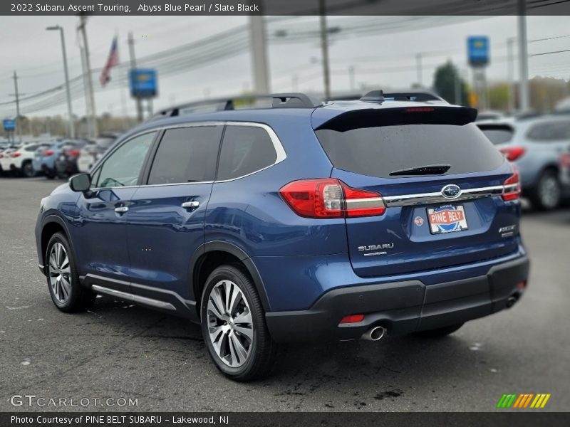 Abyss Blue Pearl / Slate Black 2022 Subaru Ascent Touring