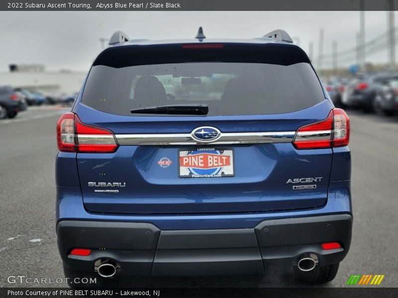 Abyss Blue Pearl / Slate Black 2022 Subaru Ascent Touring