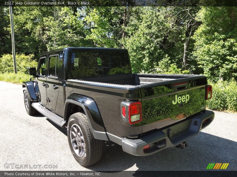 Black / Black 2022 Jeep Gladiator Overland 4x4