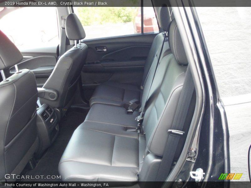 Crystal Black Pearl / Black 2019 Honda Pilot EX-L AWD