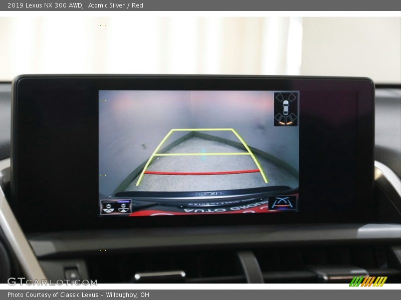 Atomic Silver / Red 2019 Lexus NX 300 AWD