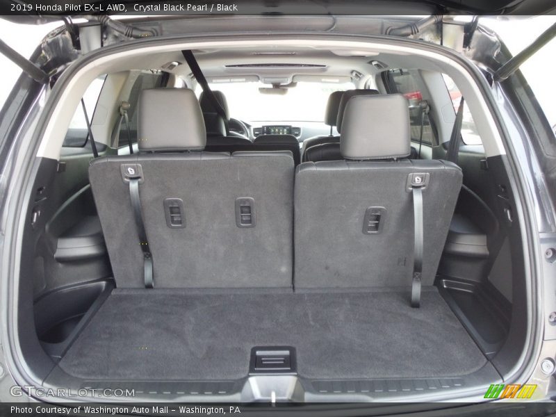Crystal Black Pearl / Black 2019 Honda Pilot EX-L AWD