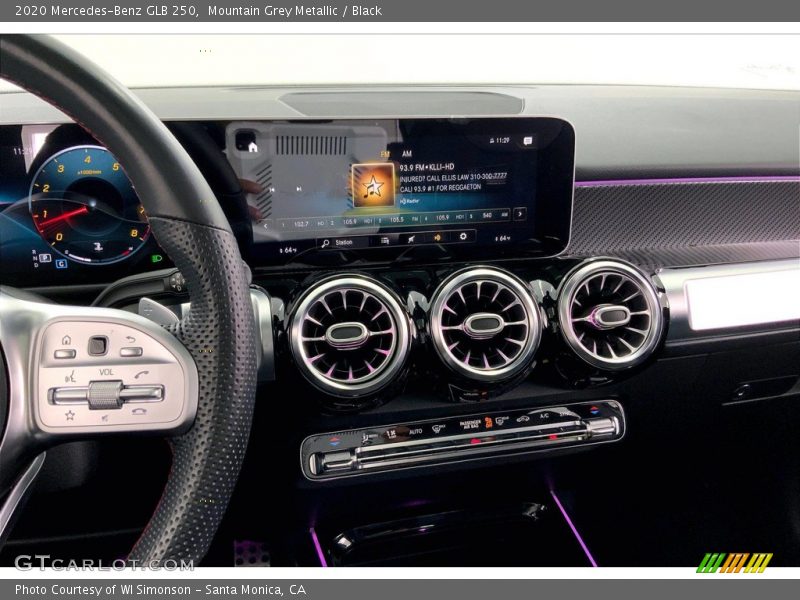 Mountain Grey Metallic / Black 2020 Mercedes-Benz GLB 250