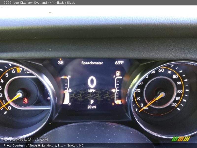 Black / Black 2022 Jeep Gladiator Overland 4x4