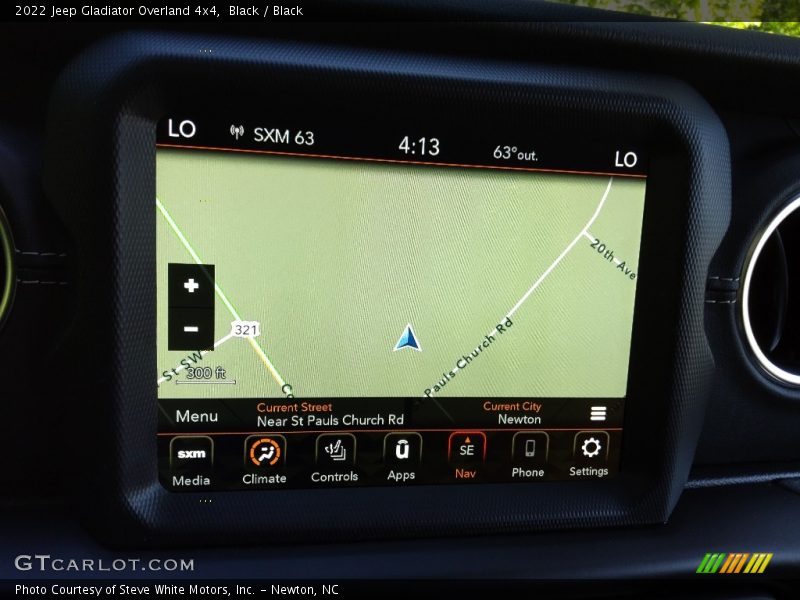 Black / Black 2022 Jeep Gladiator Overland 4x4
