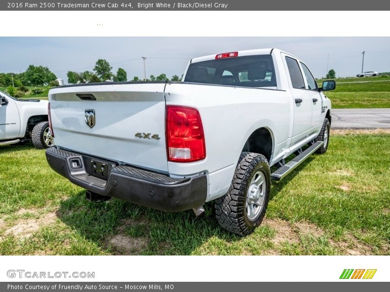 Bright White / Black/Diesel Gray 2016 Ram 2500 Tradesman Crew Cab 4x4