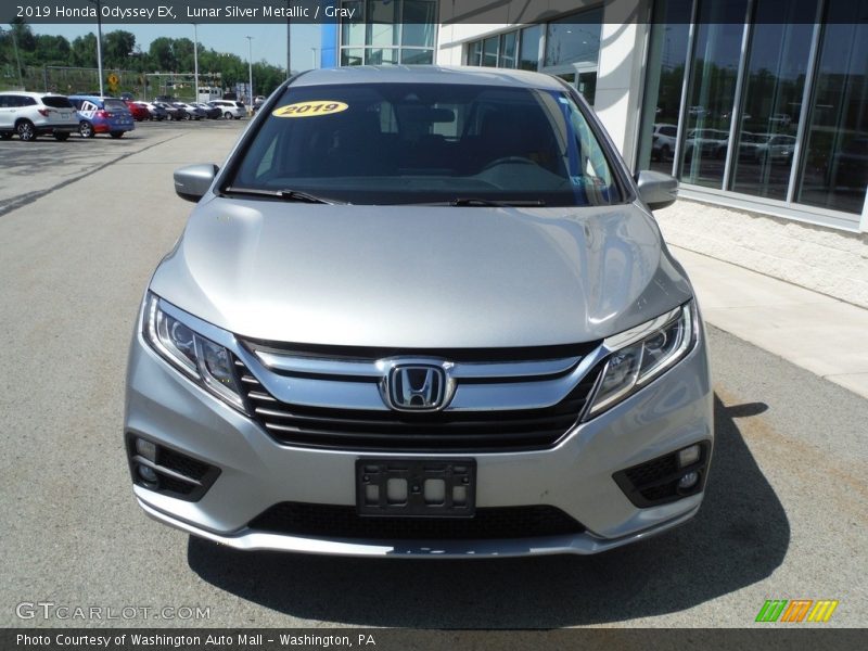 Lunar Silver Metallic / Gray 2019 Honda Odyssey EX