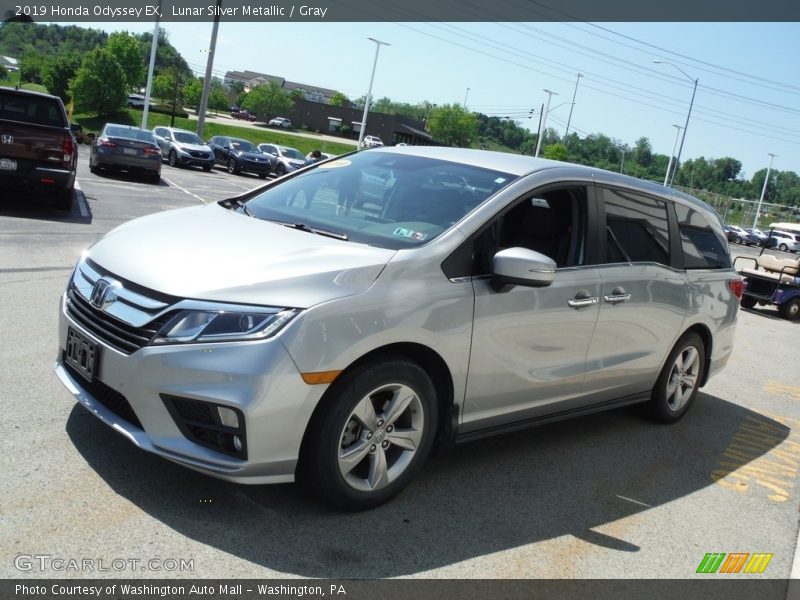 Lunar Silver Metallic / Gray 2019 Honda Odyssey EX