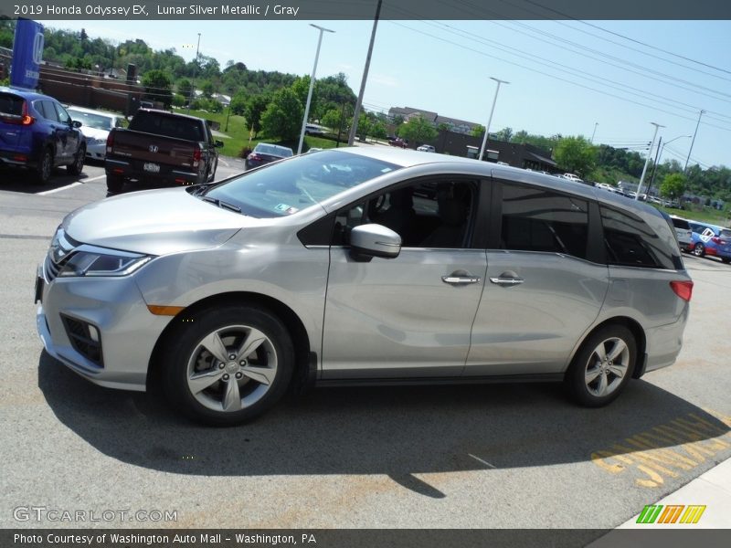 Lunar Silver Metallic / Gray 2019 Honda Odyssey EX