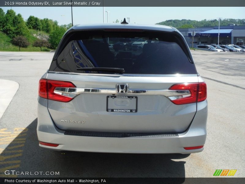 Lunar Silver Metallic / Gray 2019 Honda Odyssey EX