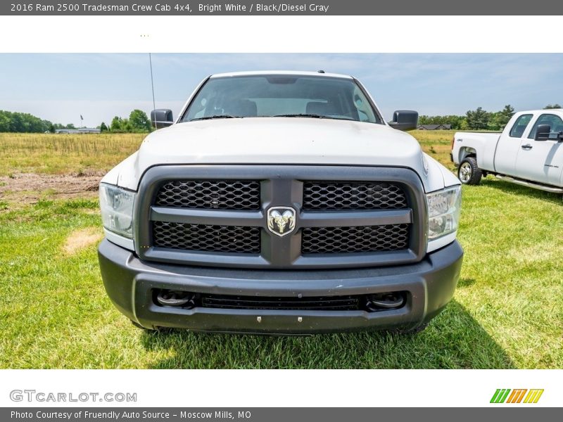 Bright White / Black/Diesel Gray 2016 Ram 2500 Tradesman Crew Cab 4x4