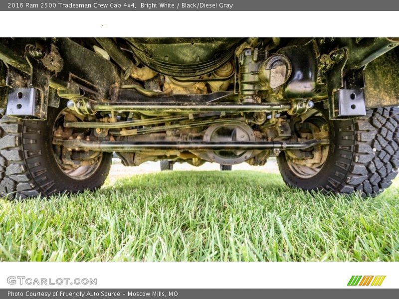 Undercarriage of 2016 2500 Tradesman Crew Cab 4x4