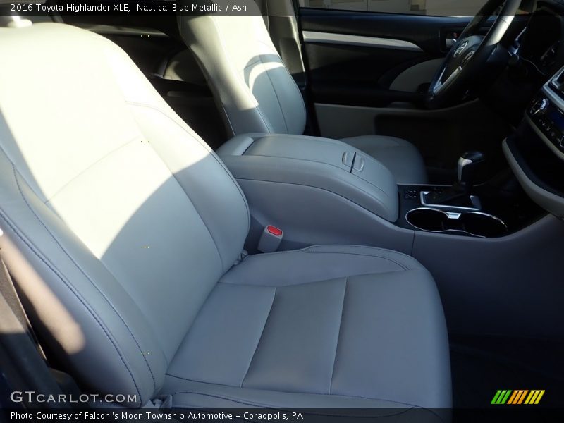 Nautical Blue Metallic / Ash 2016 Toyota Highlander XLE