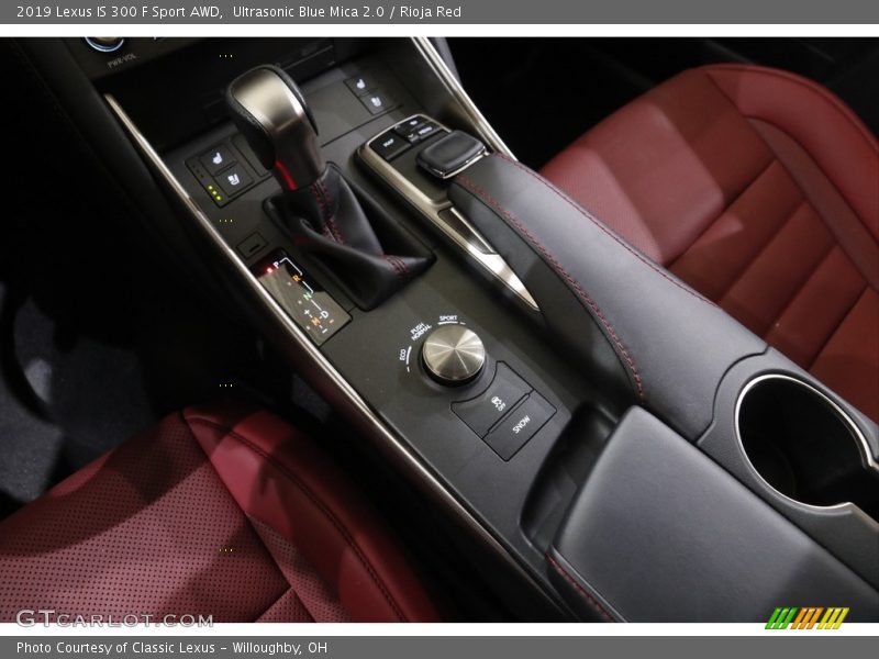  2019 IS 300 F Sport AWD 6 Speed Automatic Shifter
