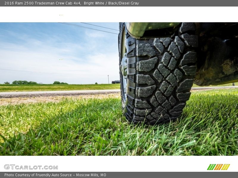 Bright White / Black/Diesel Gray 2016 Ram 2500 Tradesman Crew Cab 4x4