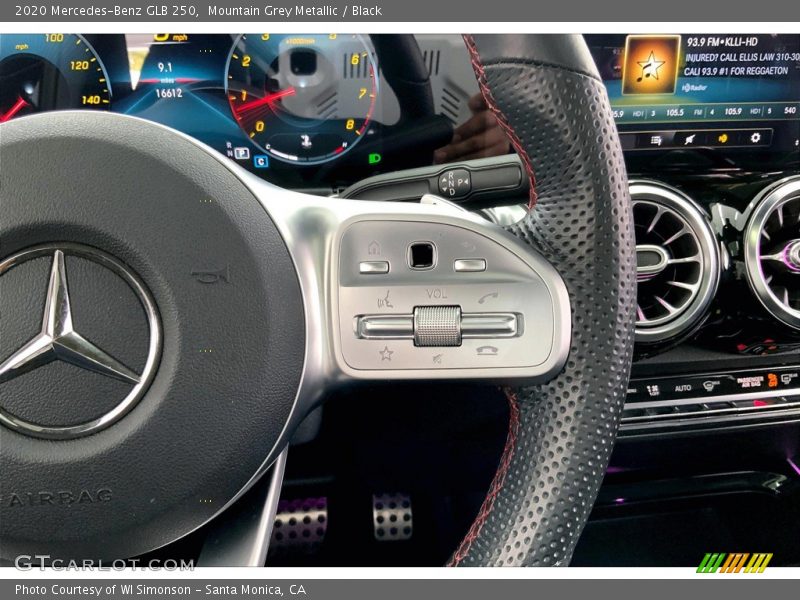 Mountain Grey Metallic / Black 2020 Mercedes-Benz GLB 250