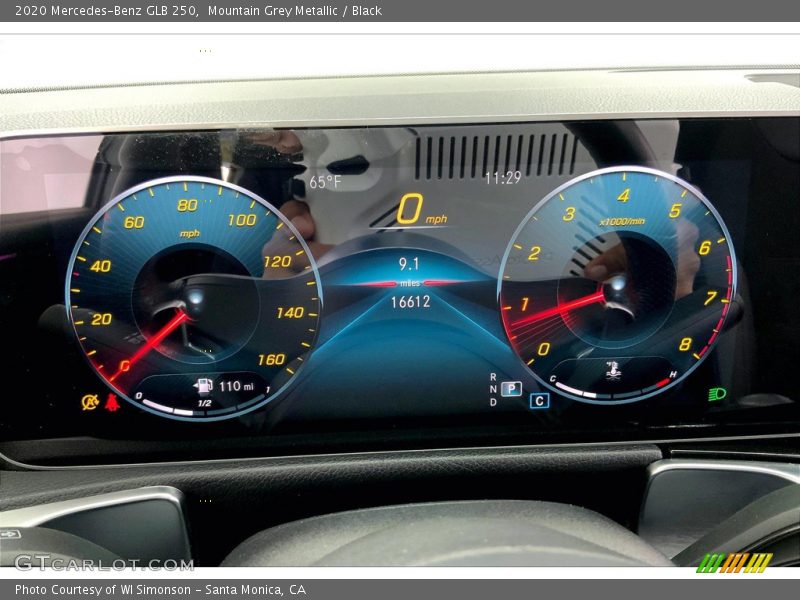Mountain Grey Metallic / Black 2020 Mercedes-Benz GLB 250