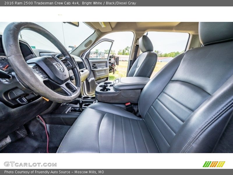 Bright White / Black/Diesel Gray 2016 Ram 2500 Tradesman Crew Cab 4x4