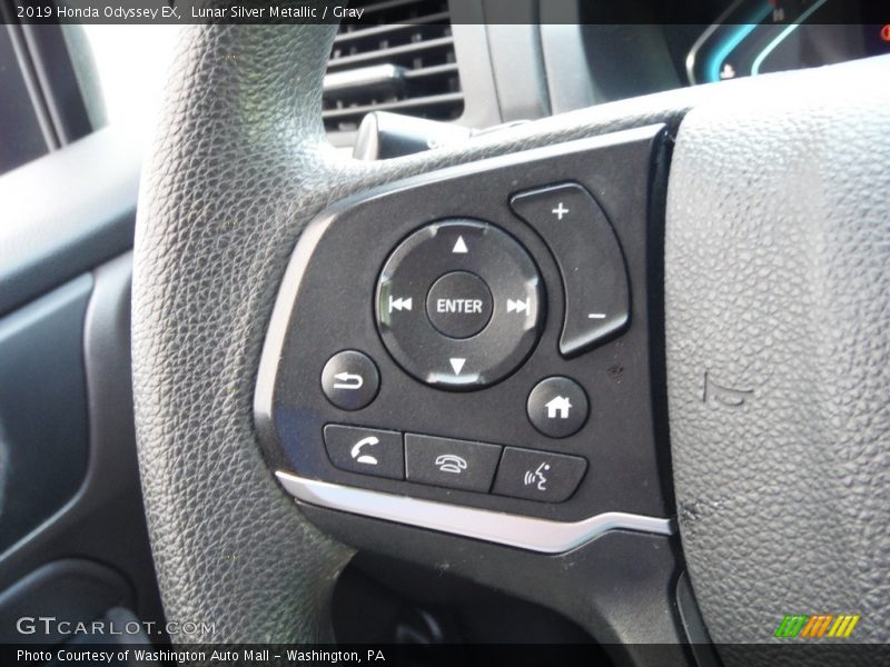 Lunar Silver Metallic / Gray 2019 Honda Odyssey EX