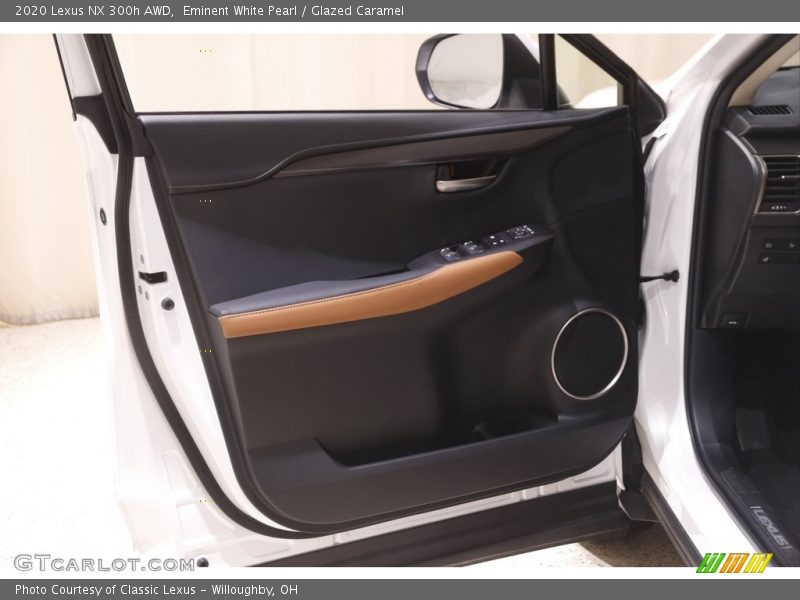 Eminent White Pearl / Glazed Caramel 2020 Lexus NX 300h AWD