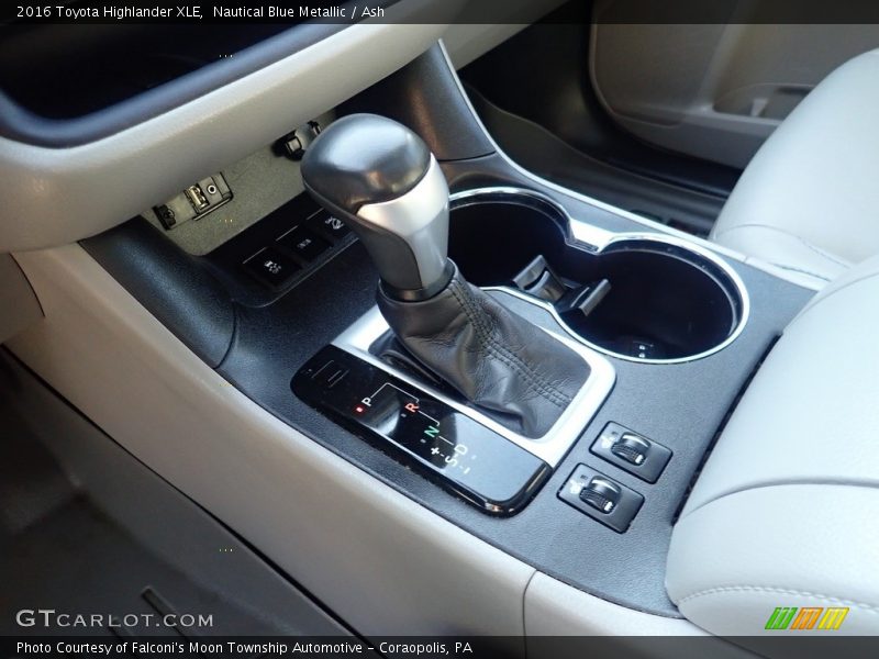 Nautical Blue Metallic / Ash 2016 Toyota Highlander XLE