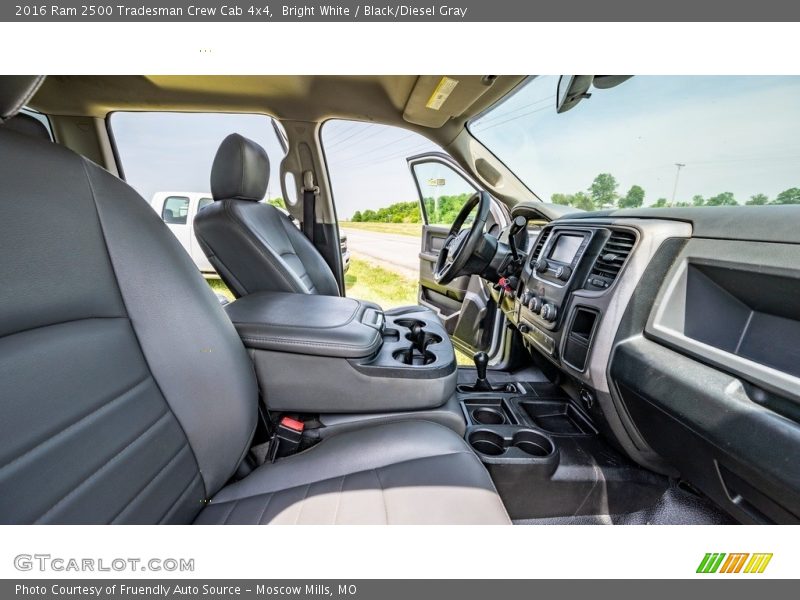 Bright White / Black/Diesel Gray 2016 Ram 2500 Tradesman Crew Cab 4x4