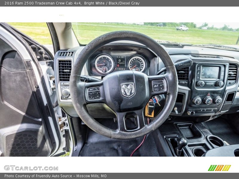  2016 2500 Tradesman Crew Cab 4x4 Steering Wheel