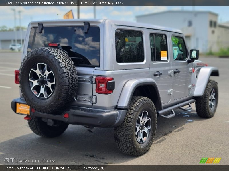 Billet Silver Metallic / Black 2020 Jeep Wrangler Unlimited Rubicon 4x4
