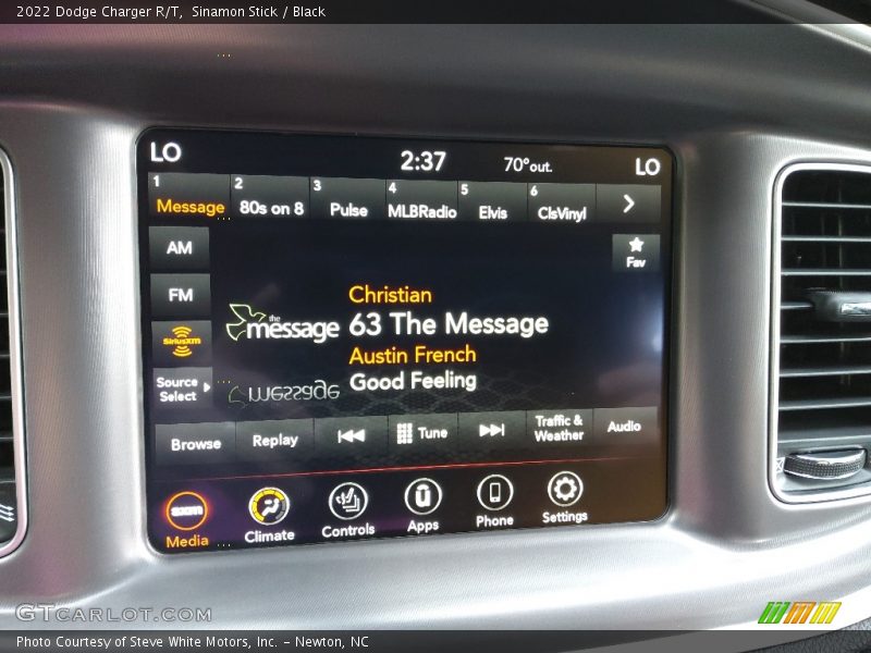 Sinamon Stick / Black 2022 Dodge Charger R/T