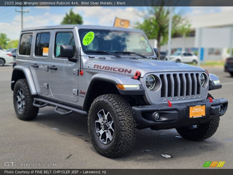 Front 3/4 View of 2020 Wrangler Unlimited Rubicon 4x4