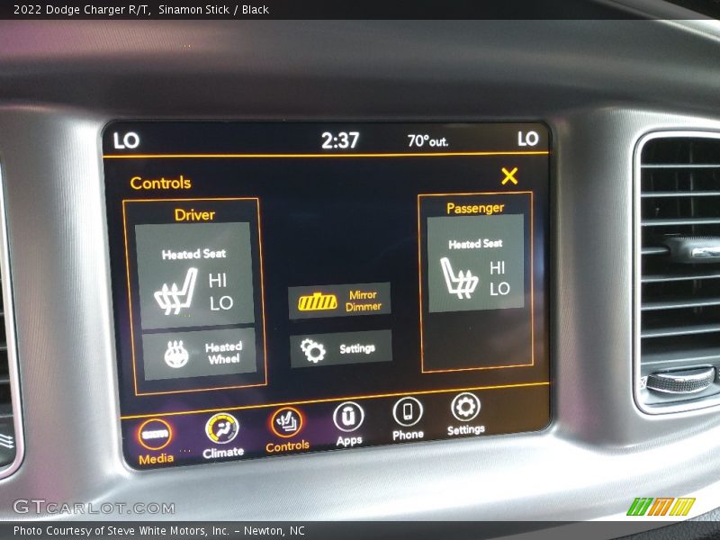 Sinamon Stick / Black 2022 Dodge Charger R/T