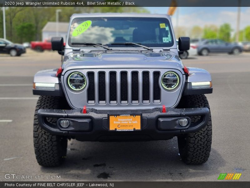 Billet Silver Metallic / Black 2020 Jeep Wrangler Unlimited Rubicon 4x4