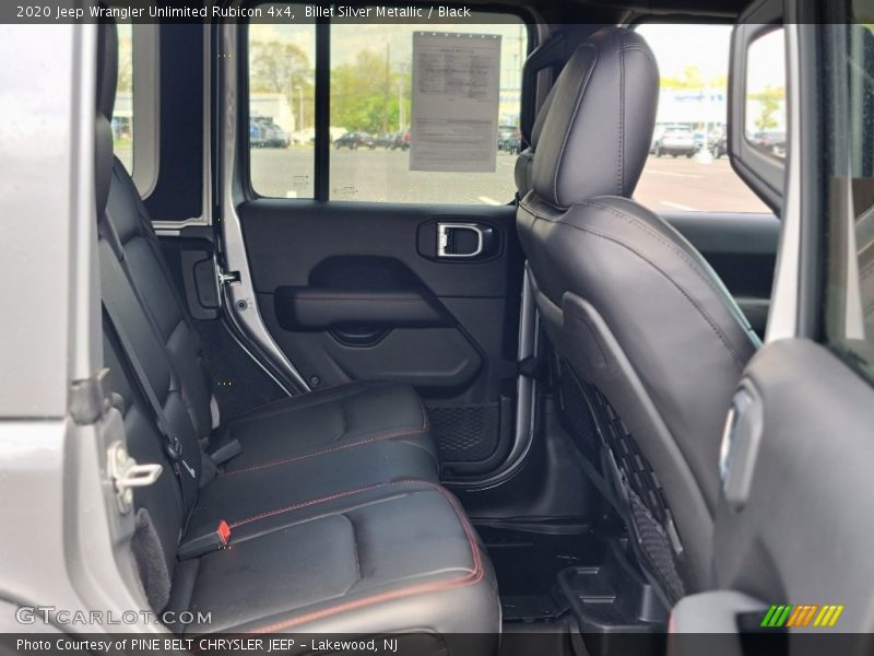 Rear Seat of 2020 Wrangler Unlimited Rubicon 4x4