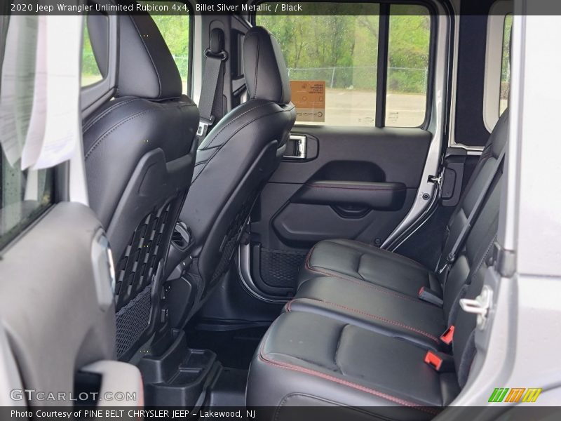 Rear Seat of 2020 Wrangler Unlimited Rubicon 4x4