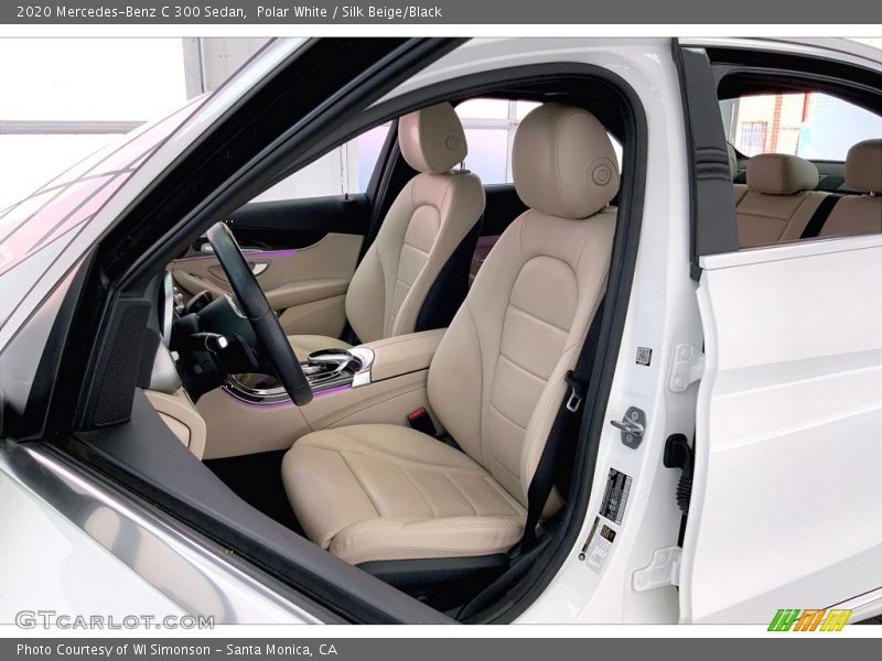 Front Seat of 2020 C 300 Sedan