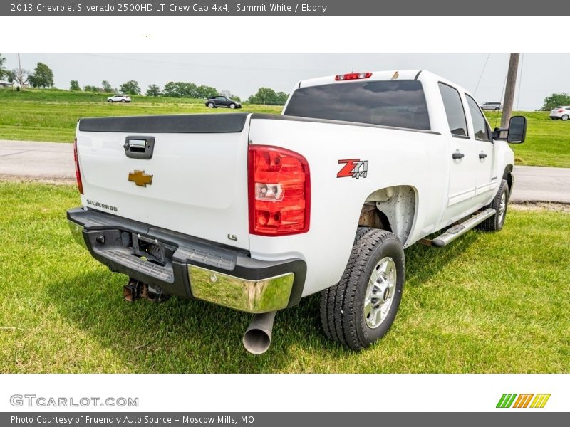 Summit White / Ebony 2013 Chevrolet Silverado 2500HD LT Crew Cab 4x4