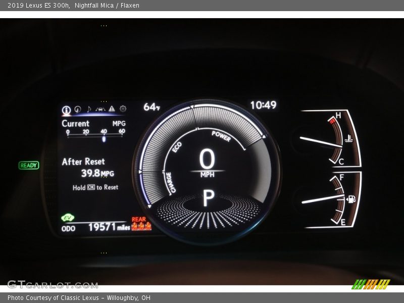  2019 ES 300h 300h Gauges
