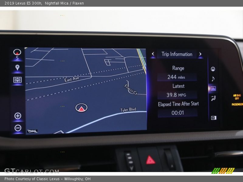 Nightfall Mica / Flaxen 2019 Lexus ES 300h