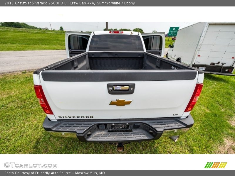 Summit White / Ebony 2013 Chevrolet Silverado 2500HD LT Crew Cab 4x4
