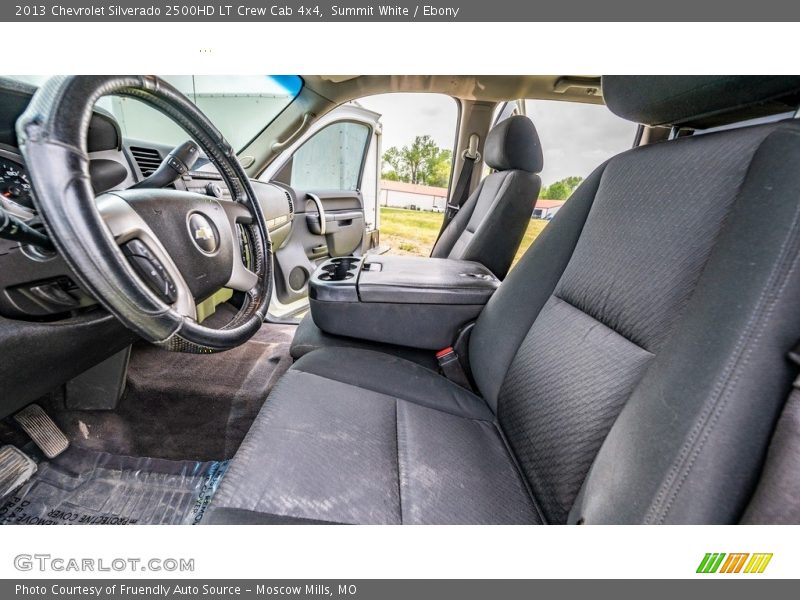 Summit White / Ebony 2013 Chevrolet Silverado 2500HD LT Crew Cab 4x4