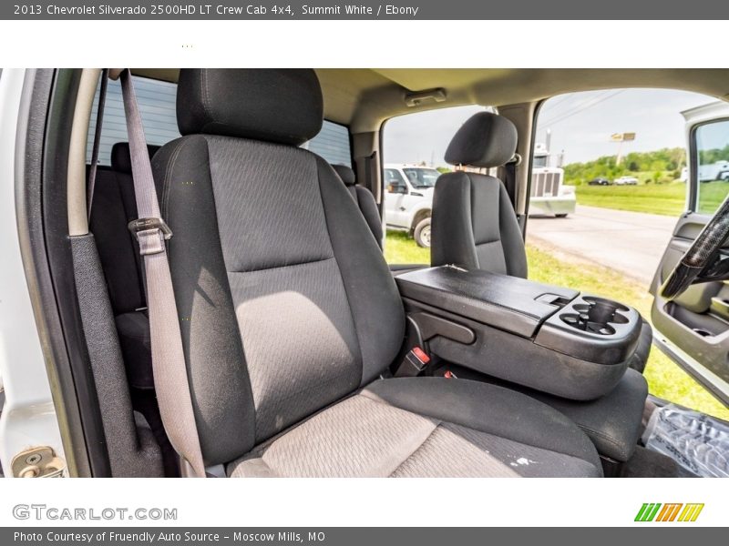 Summit White / Ebony 2013 Chevrolet Silverado 2500HD LT Crew Cab 4x4