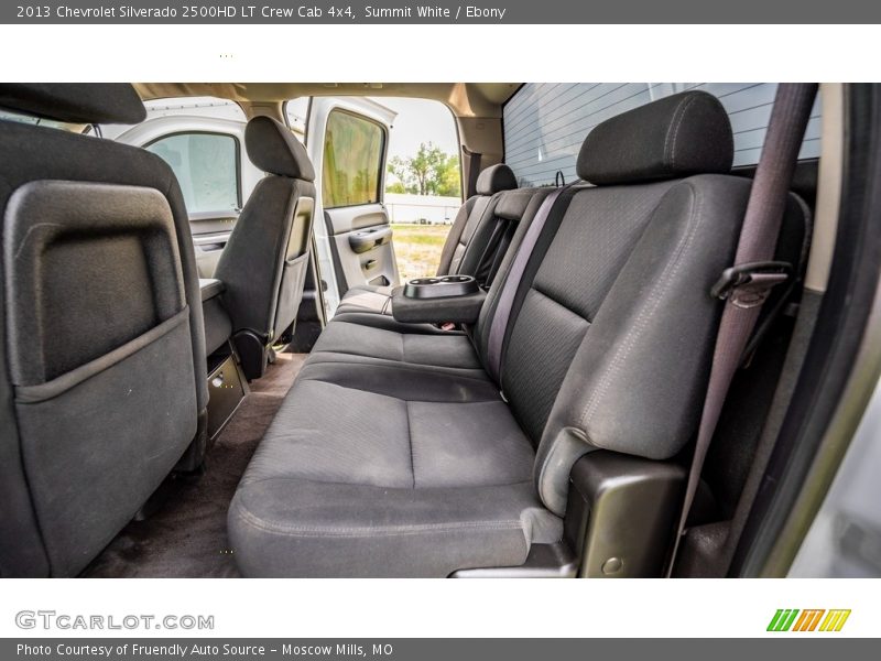 Summit White / Ebony 2013 Chevrolet Silverado 2500HD LT Crew Cab 4x4