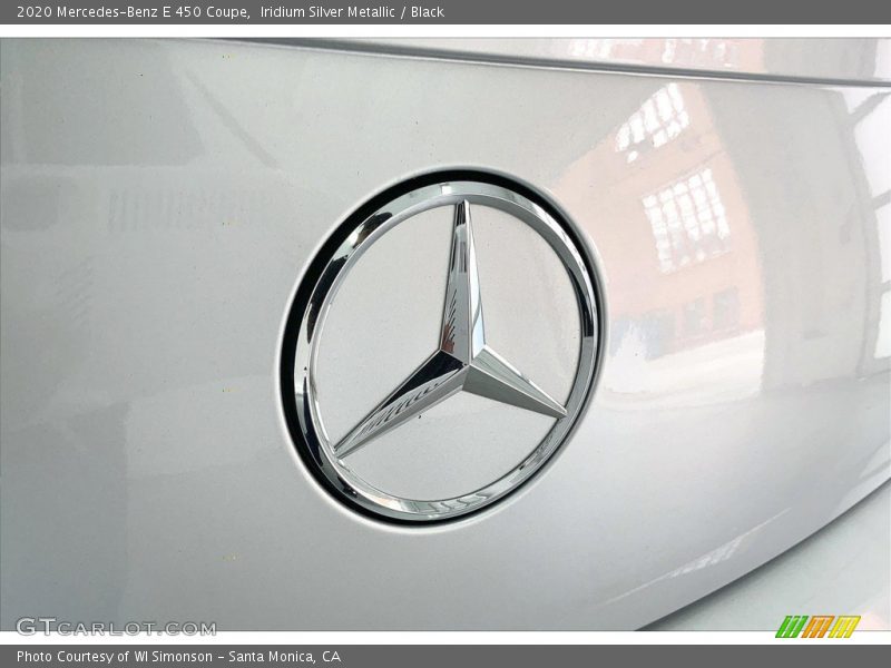 Iridium Silver Metallic / Black 2020 Mercedes-Benz E 450 Coupe