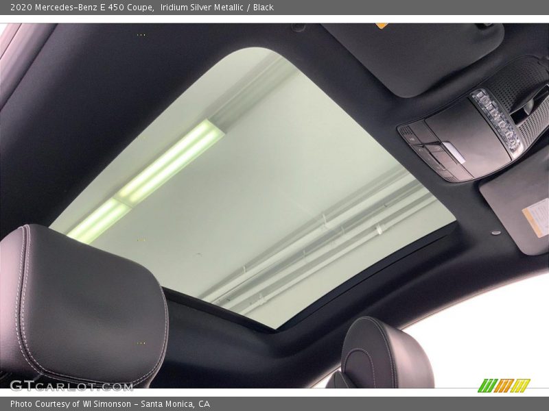 Iridium Silver Metallic / Black 2020 Mercedes-Benz E 450 Coupe