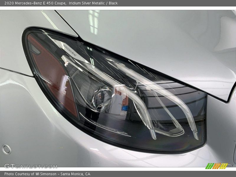 Iridium Silver Metallic / Black 2020 Mercedes-Benz E 450 Coupe